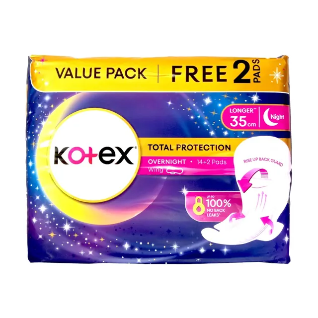 Kotex Max Protect Overnight Panties M-L 10S FOC 2S