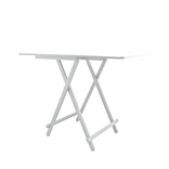 Foldable Table 80×80cm White