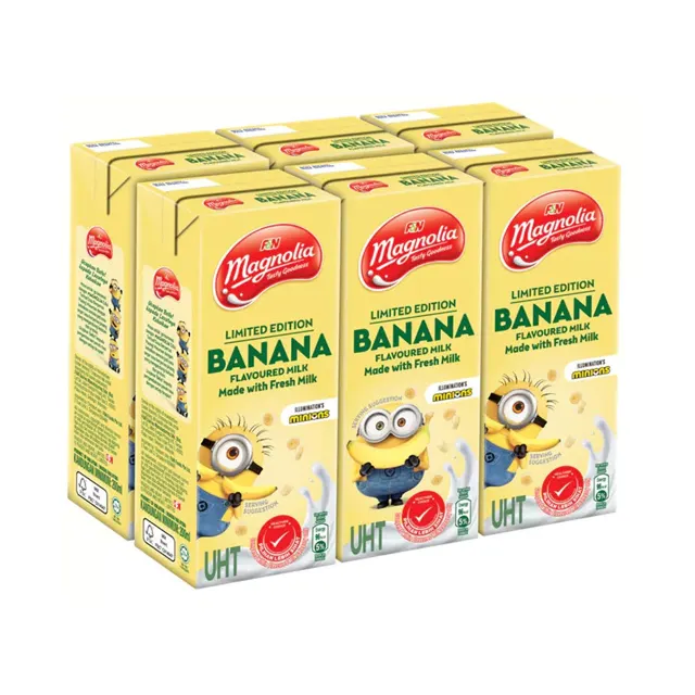Magnolia Fresh Milk UHT 6 x 200ml (Assorted
