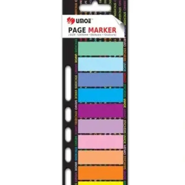 Umoe Duo Tip Acrylic Marker 12c 6608-12