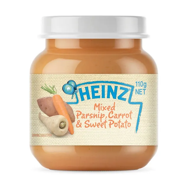 Heinz Parsnips/carrot/sweetpotato 110g