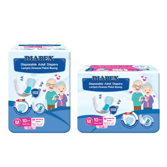 Diapex Adult Diapers Basic Tape M10
