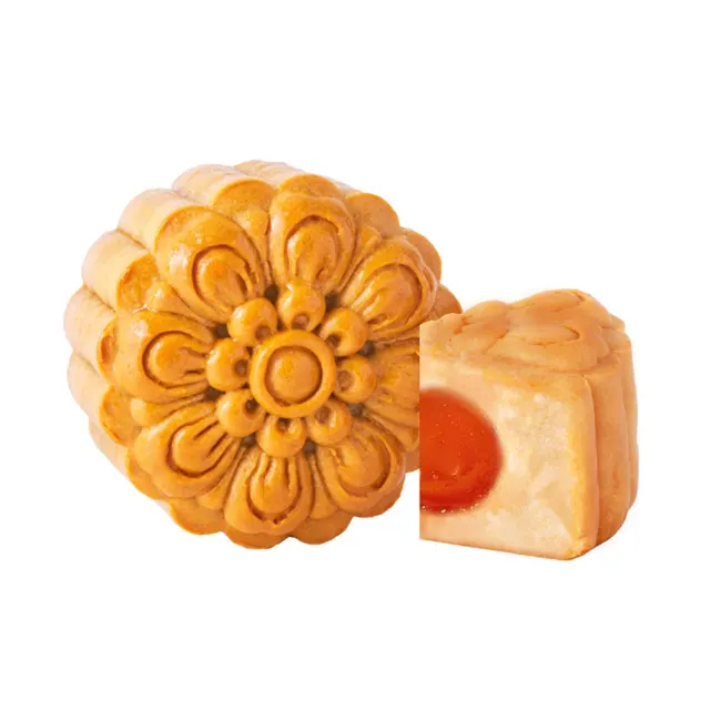 Ov Coconut With Single Yolk Mooncake
