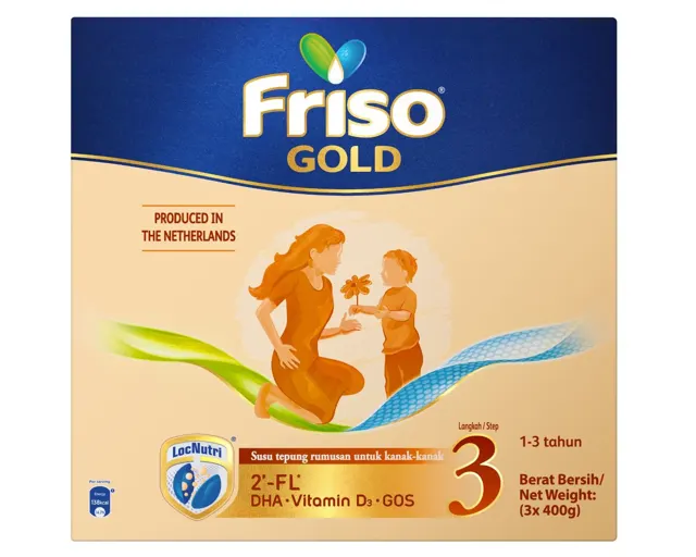 Friso Gold Step 3 1.2kgx3 Bib
