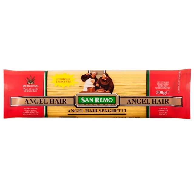 San Remo Angel Hair Spag 500g