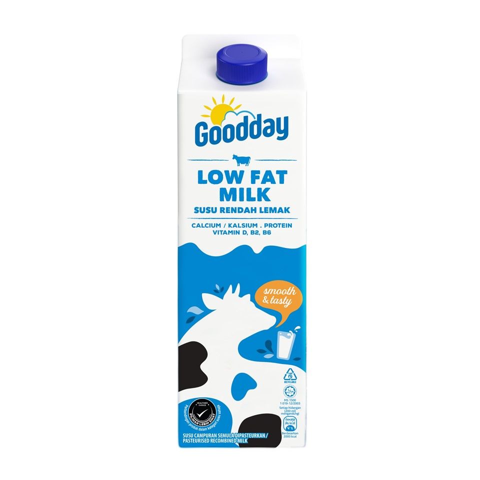 Goodday Low Fat Milk 1L