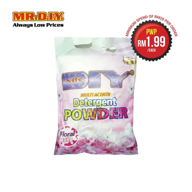 Floral Detergent Powder (600g)