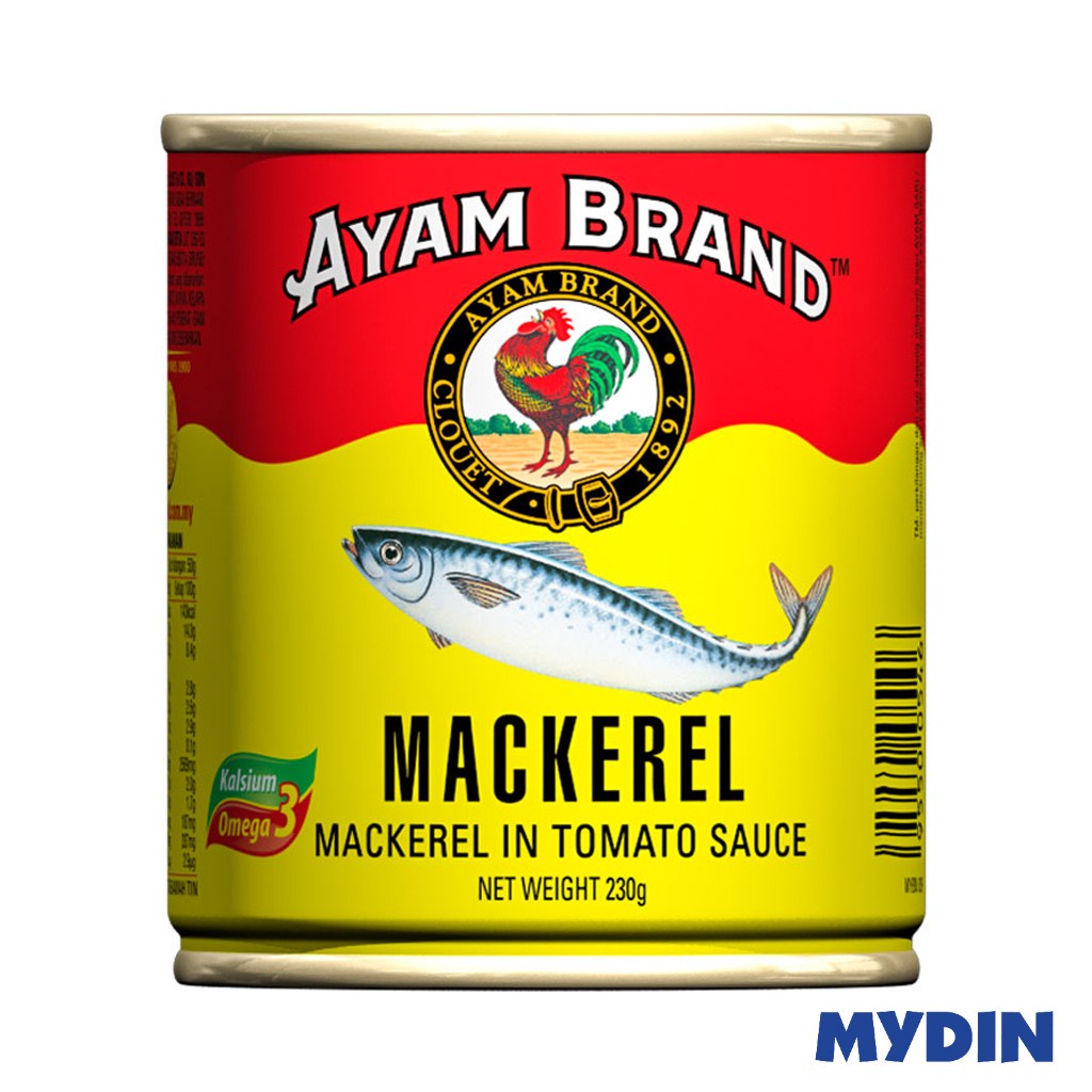 Ayam Brand Mackrl In Tmto Sce 230g