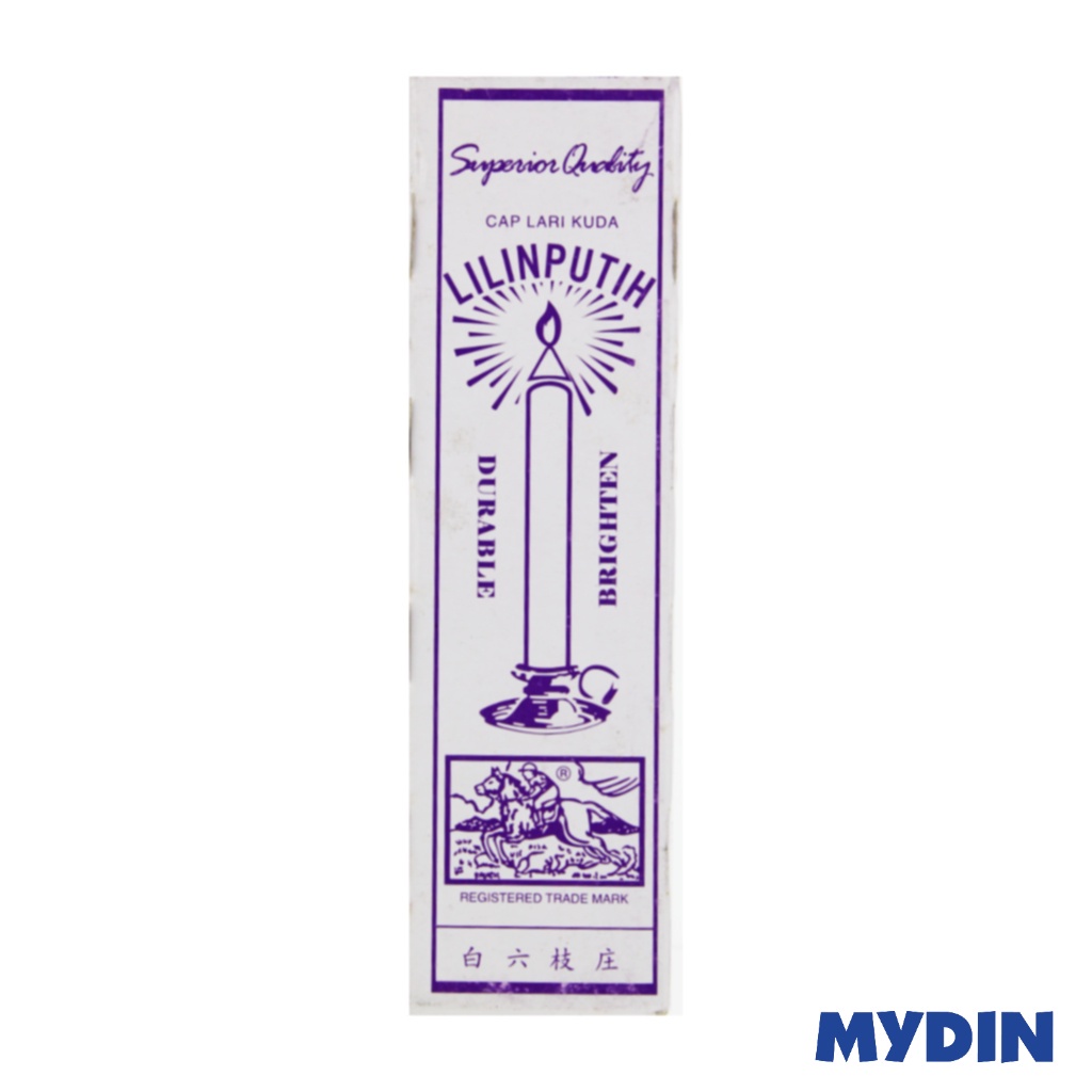 Race Horse Candle White 6S 155mm Bt21