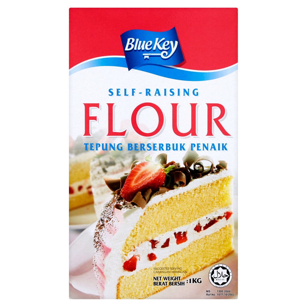 Blue Key Self Raising Flr 1kg