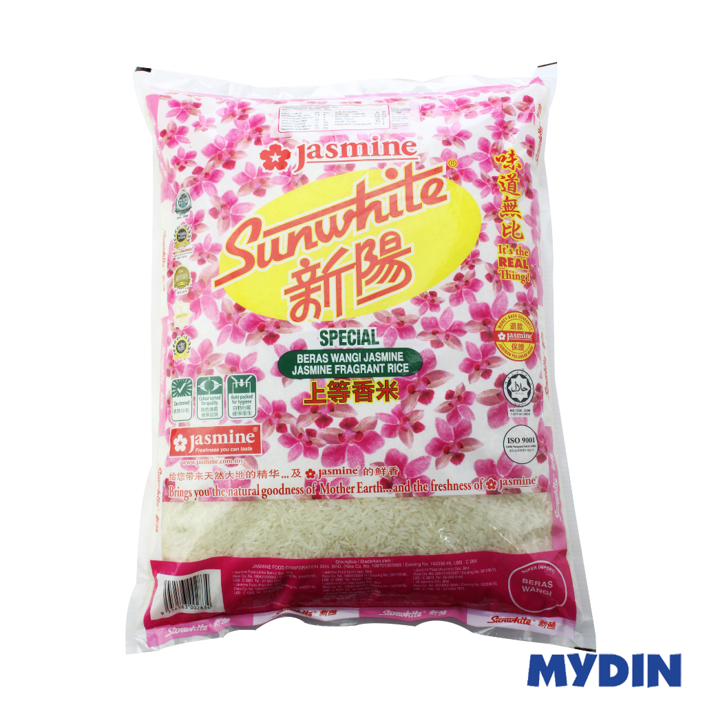 Jasmine Sunwht Aaa Thai Rice 5kg