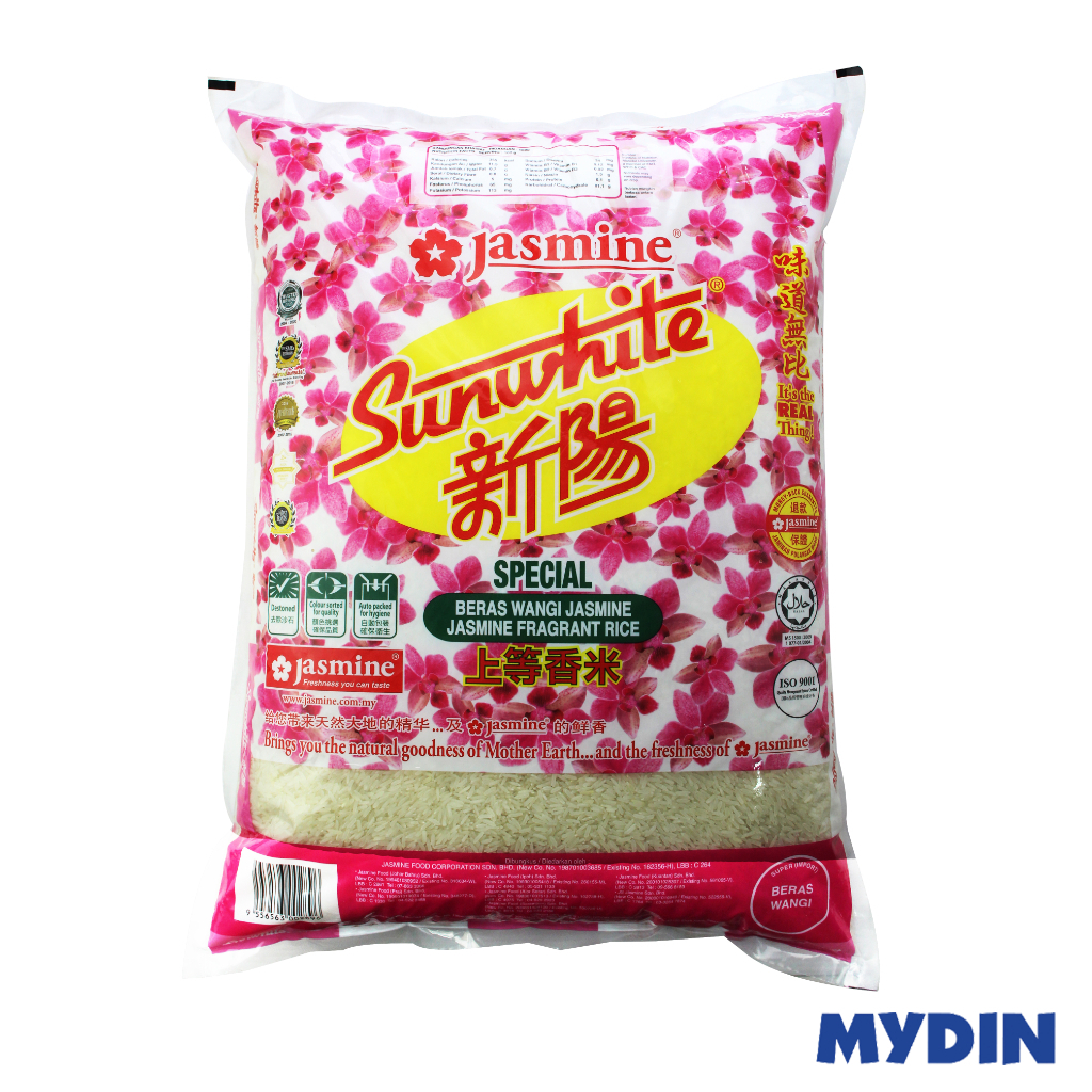 Jasmine Sunwht Aaa Thai Rice 10kg