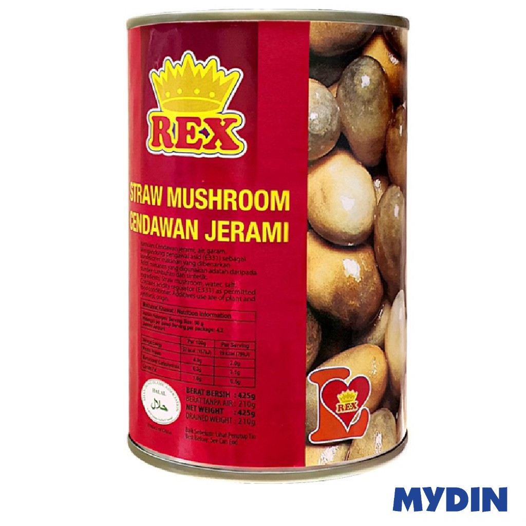 Rex Mushrm 425g Straw