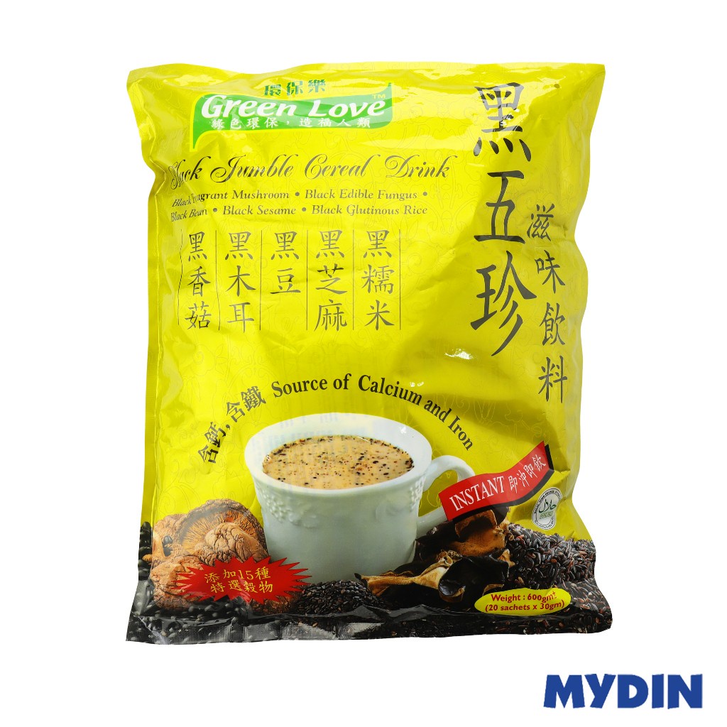 Grn Love Cereal 600g Black Jumble