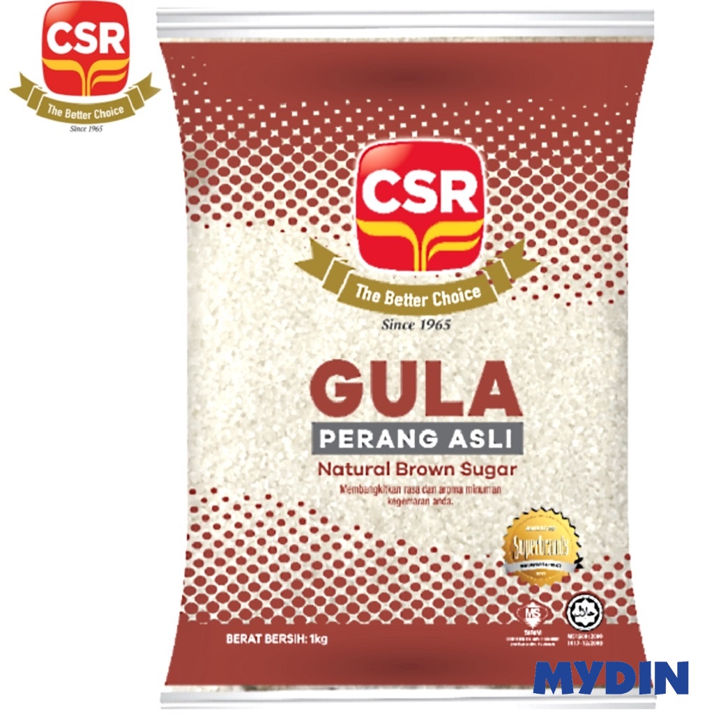 Csr Brw Sugar 1kg
