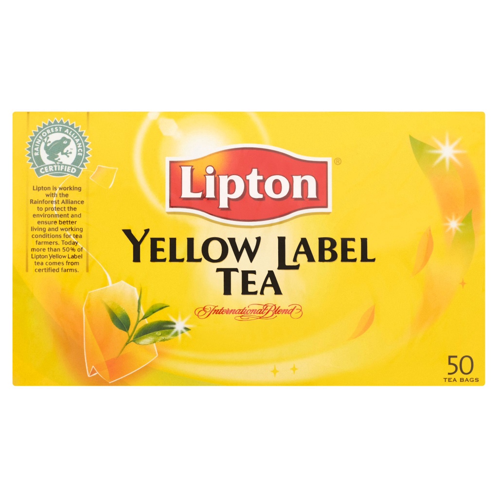 Lipton Yellow Label Tea (Teabags) 2g x 50