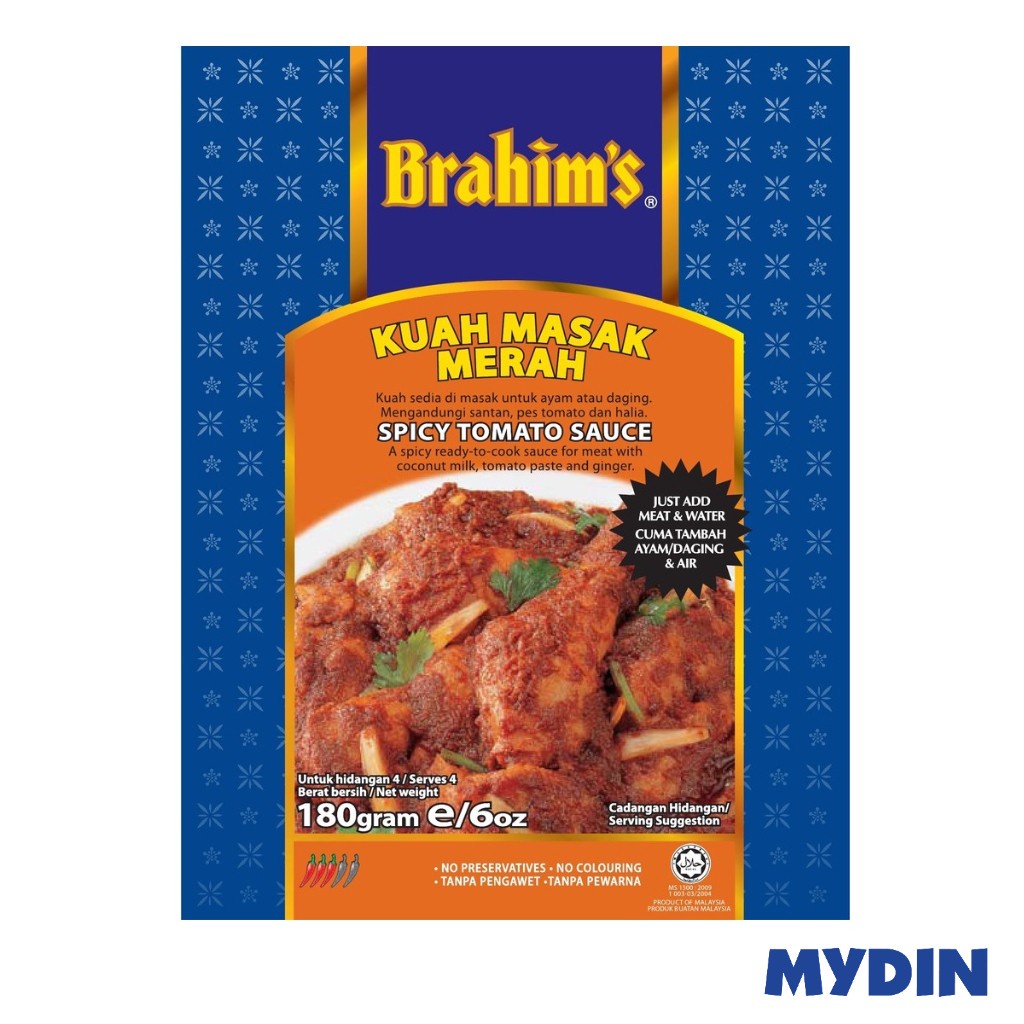 Brahim Masak Merah Kuah 180g