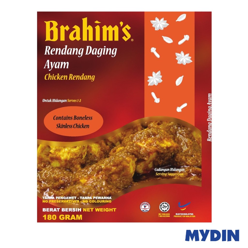 Brahim Mre Chic Rendang 180g