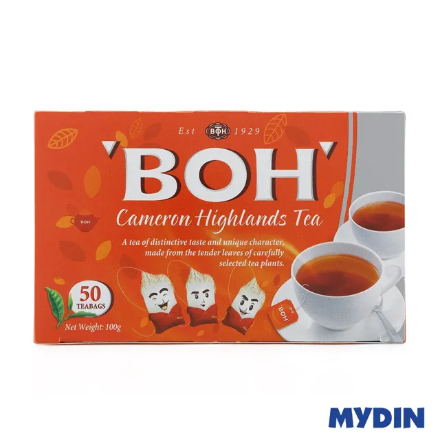 Boh Dbl Chamber Tea 50×2g