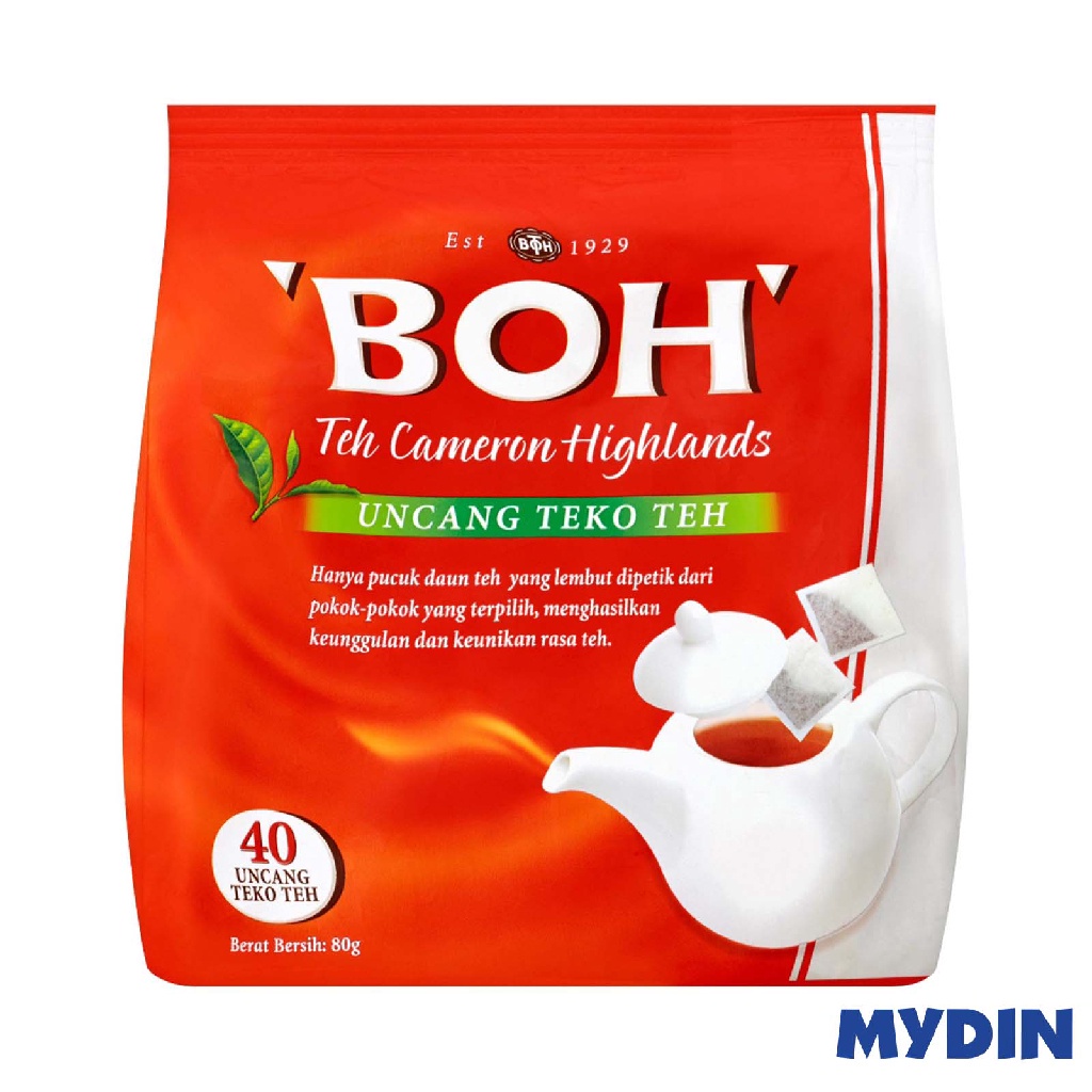 Boh Tea Potbags 40×2g