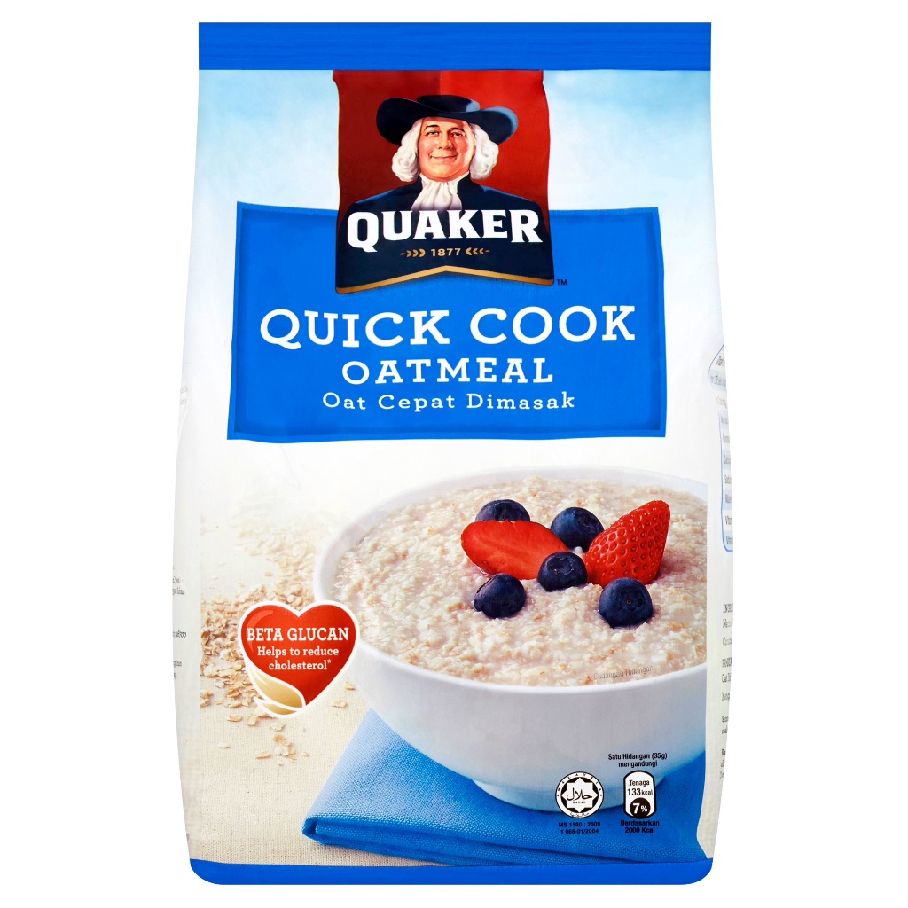 Quaker Oat 800g Quick Cooking