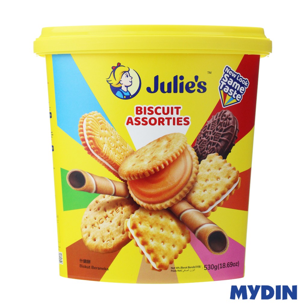 Julies Asst Bisc 530g