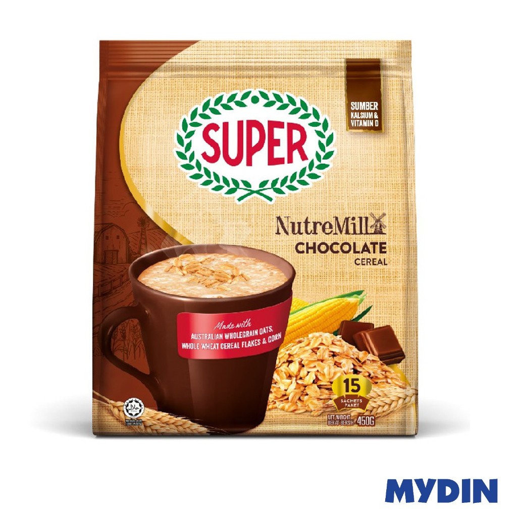 Super N/mill Cereal Drink 3in1 15×30g Choc