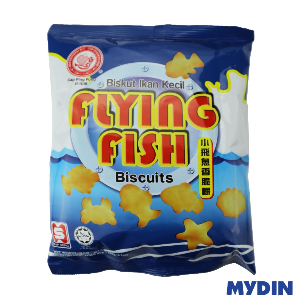 Hup Seng Flying Fish Bisc 120g