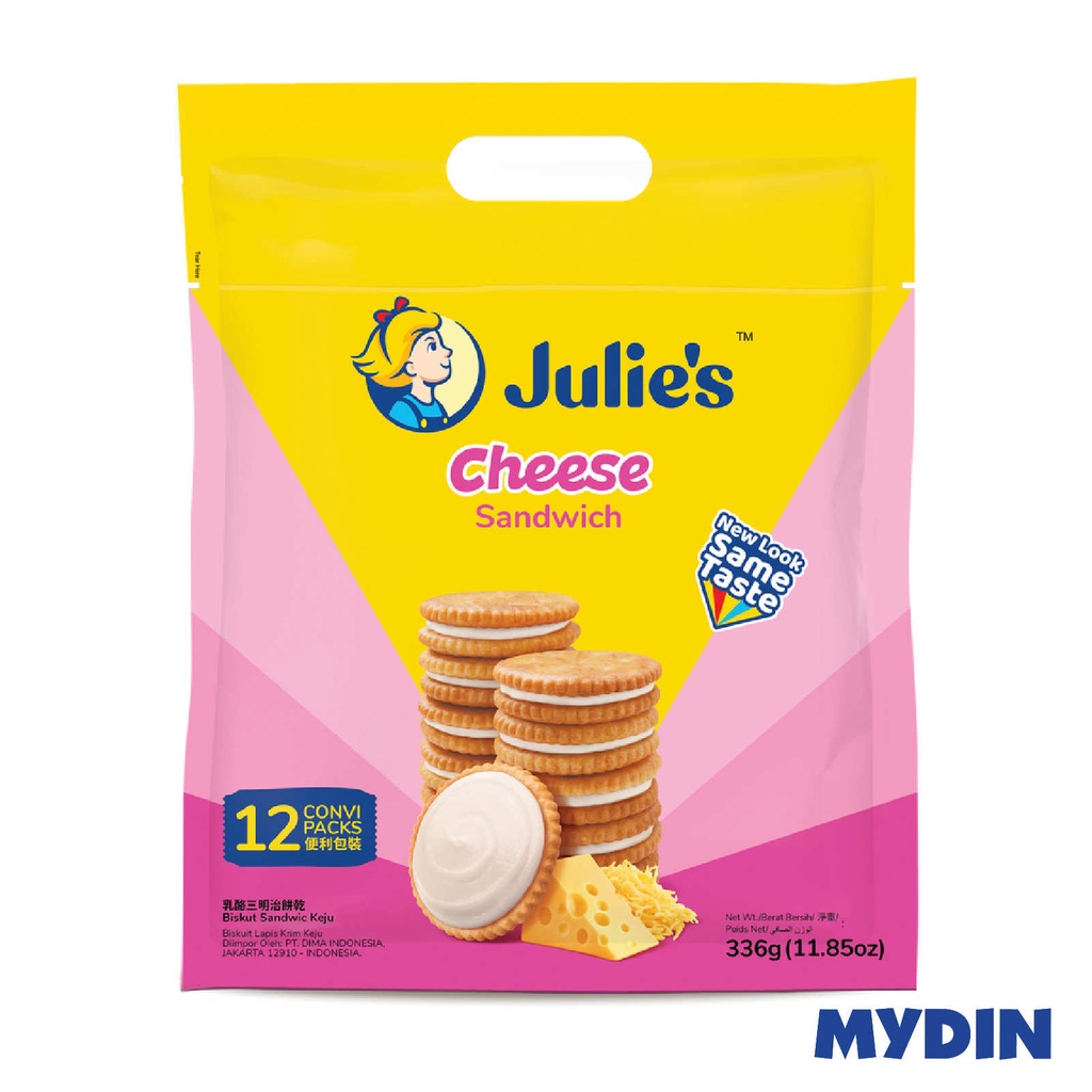 Julies Crm Sndwch 336g Cheese
