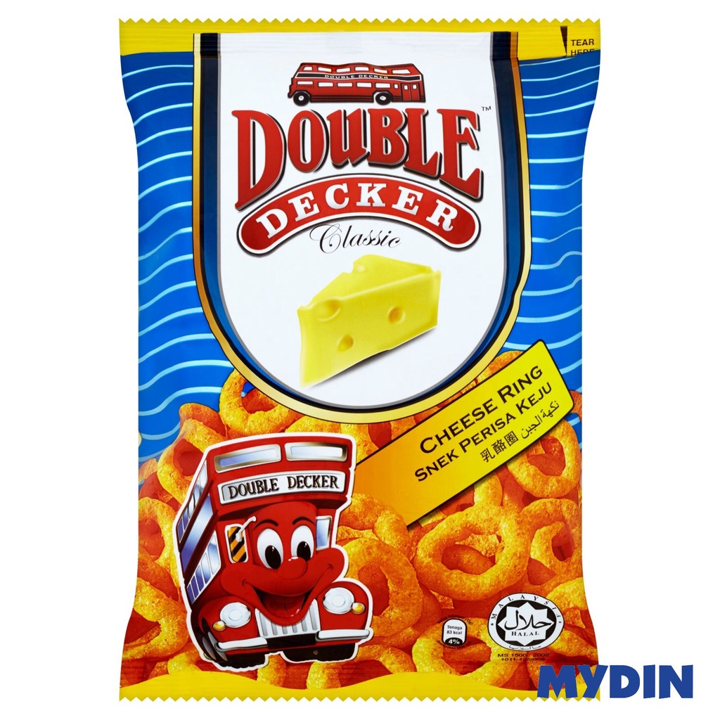 Dbl Decker Chips 60g Cheese Ring