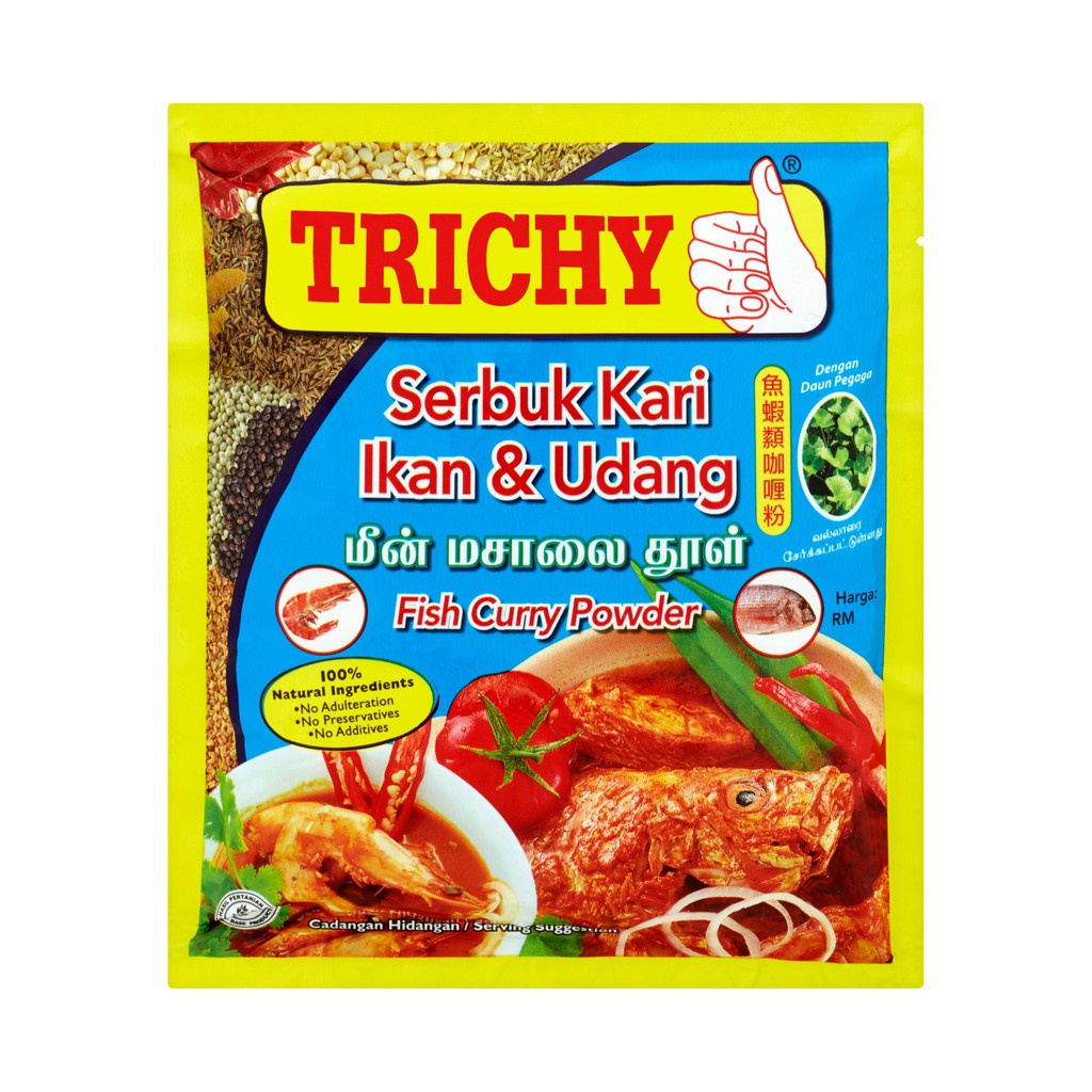 Trichy Curry Pwd 200g Fish