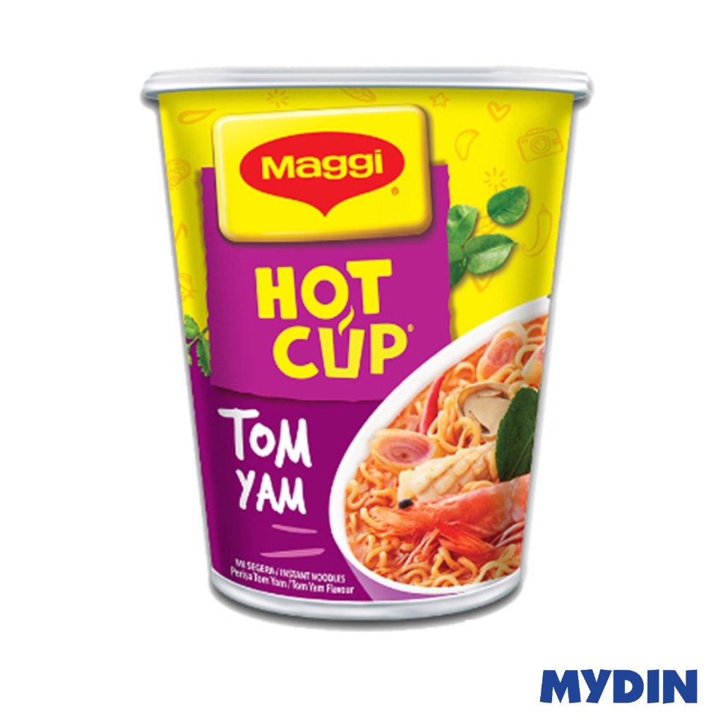 Maggi Hot Cup Instant Ndls 60g Tom Yam