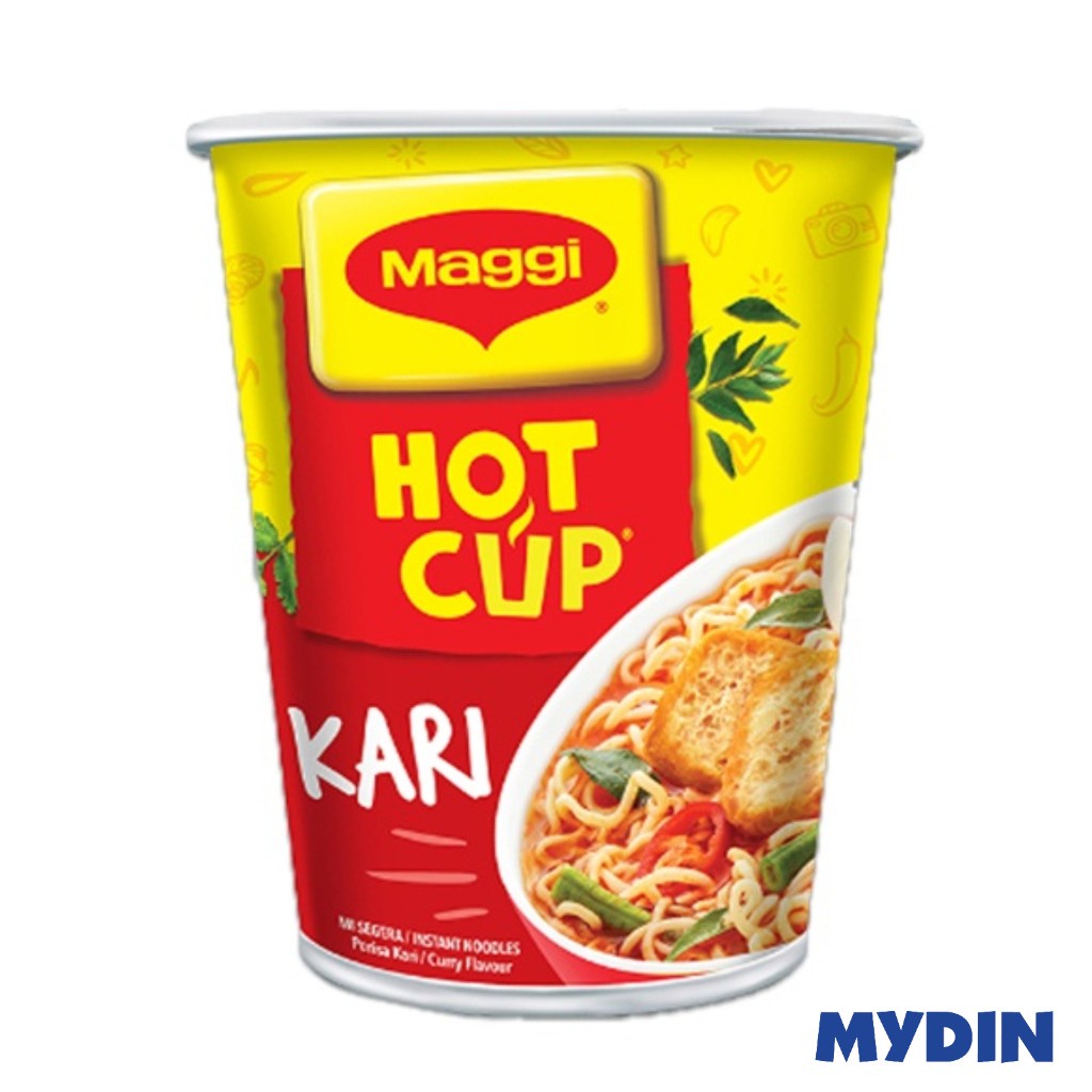 Maggi Hot Cup Instant Ndls 58g Curry