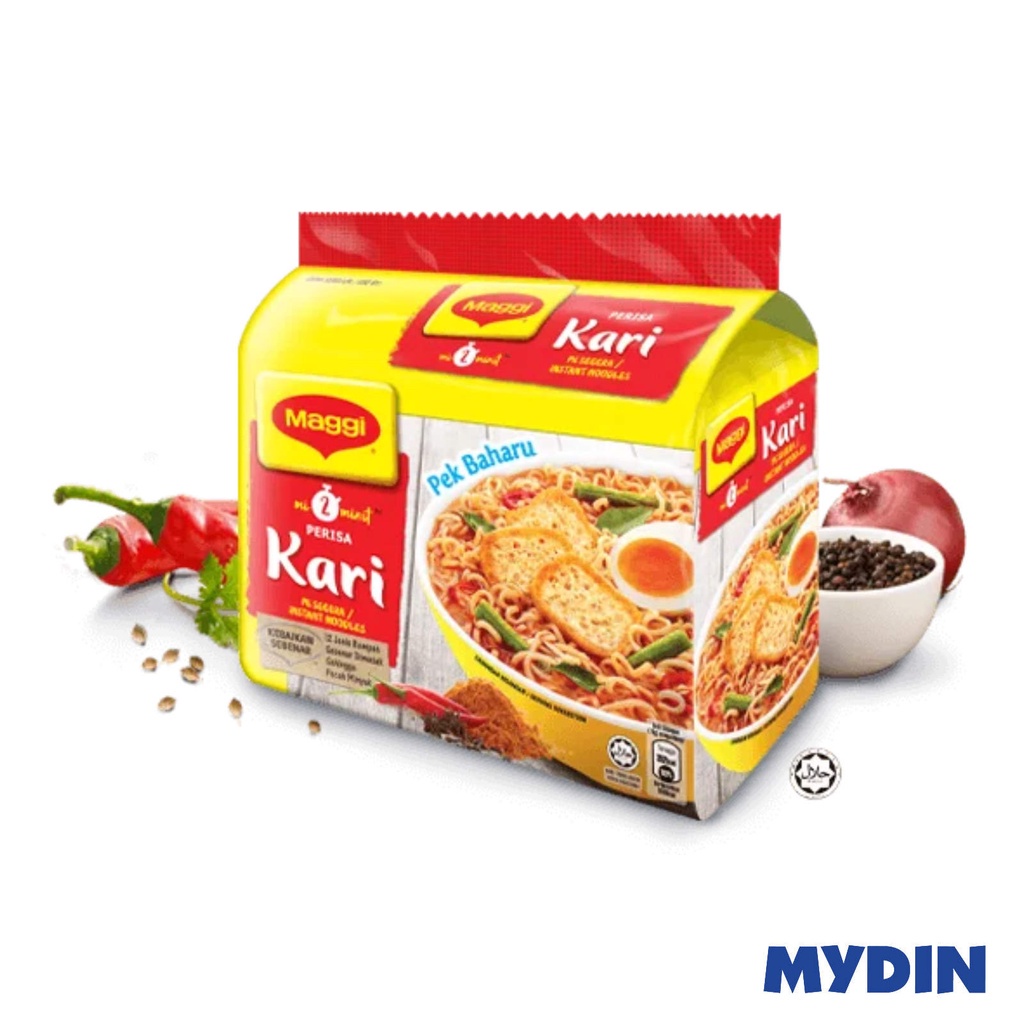 Maggi Instant Ndls 5×79g Curry