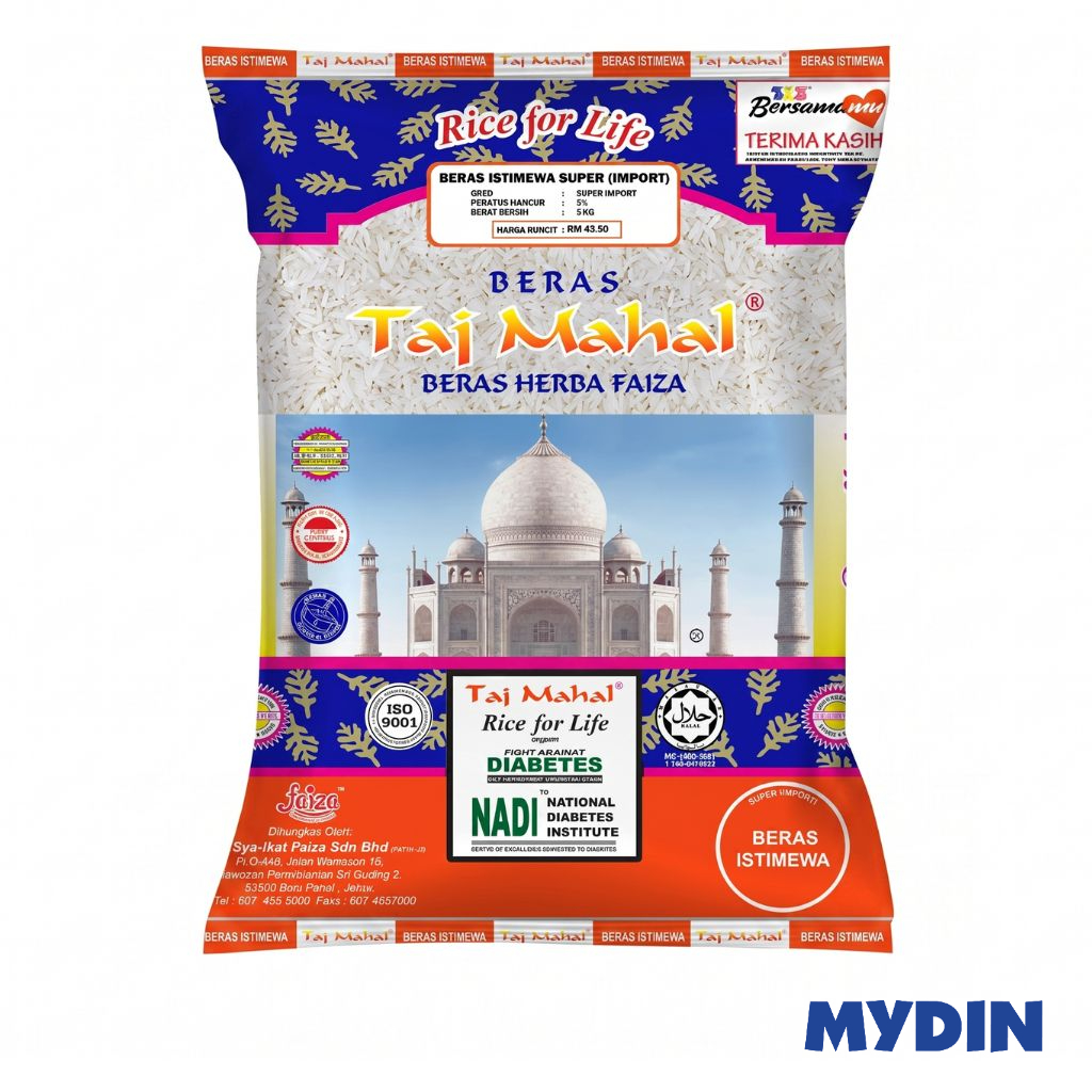 Taj Mahal Herb Ponni Rice 5kg