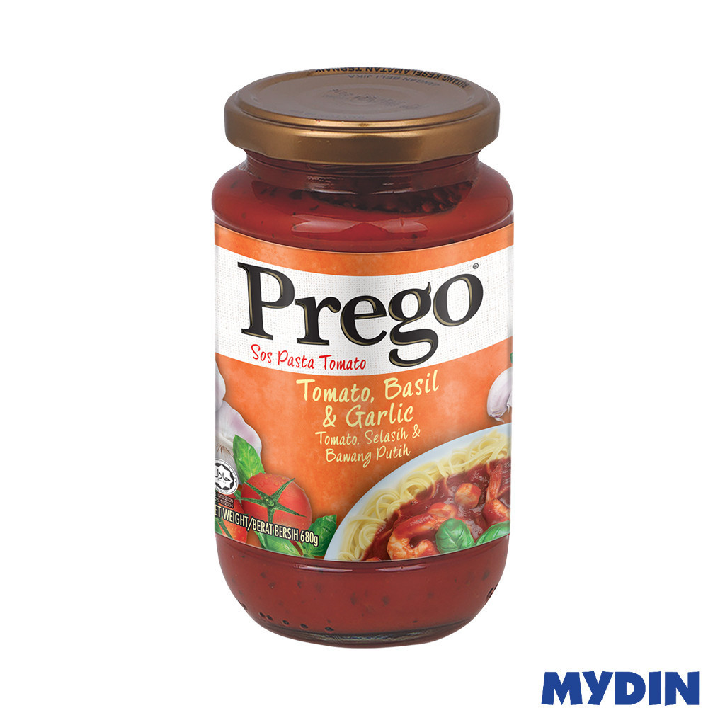 Prego Tomato Basil And Garlic Pasta Sauce 680g