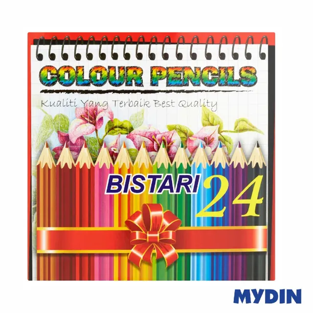 Bistari Col Pencils C864-24l Pmnt 24L