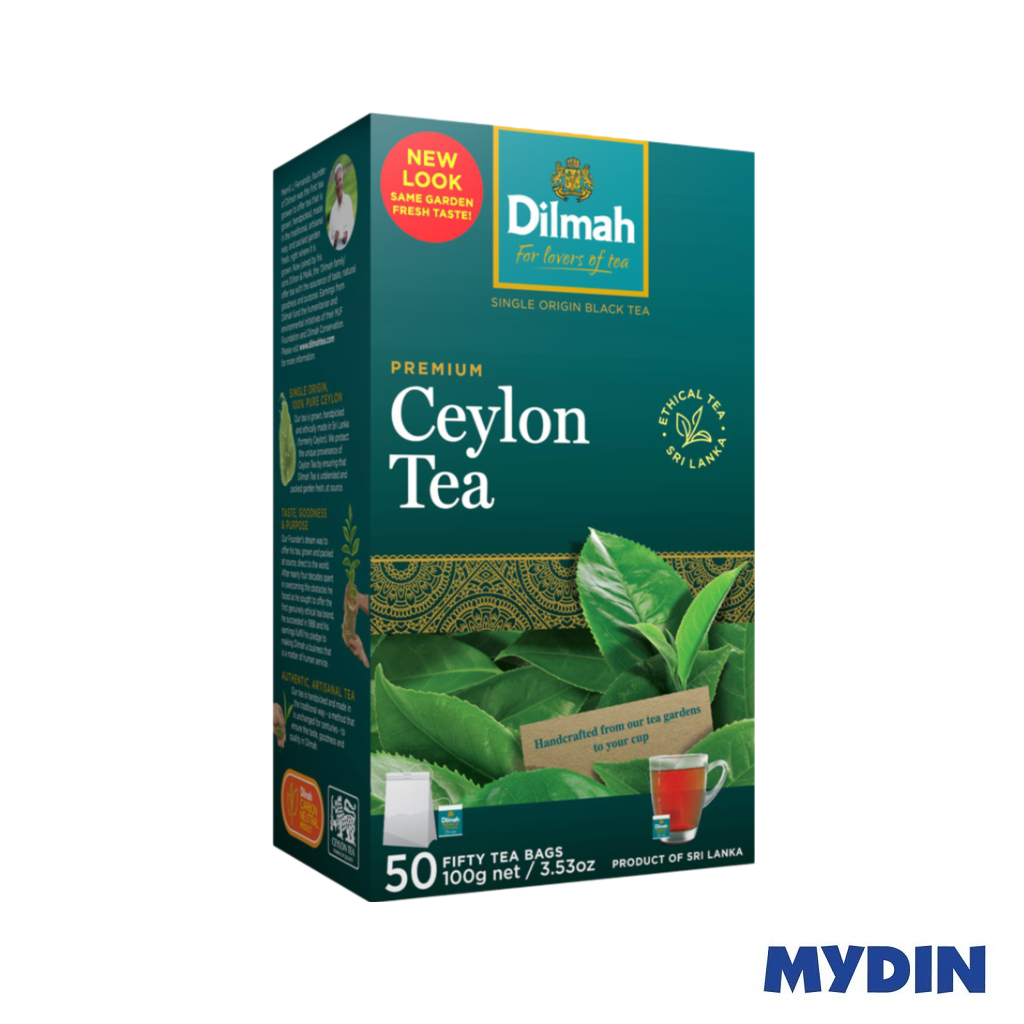 Dilmah Premium String & Tea 50×2g