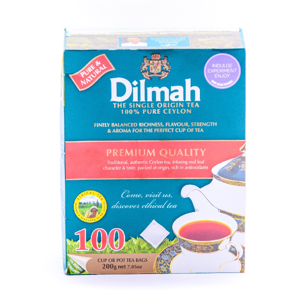 Dilmah Premium Tea Pot Bags 100×2g