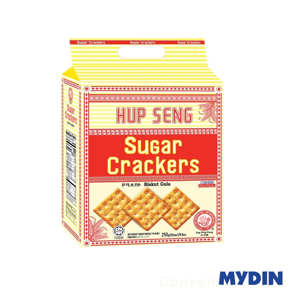 Hup Seng Crckr 250g Sugar