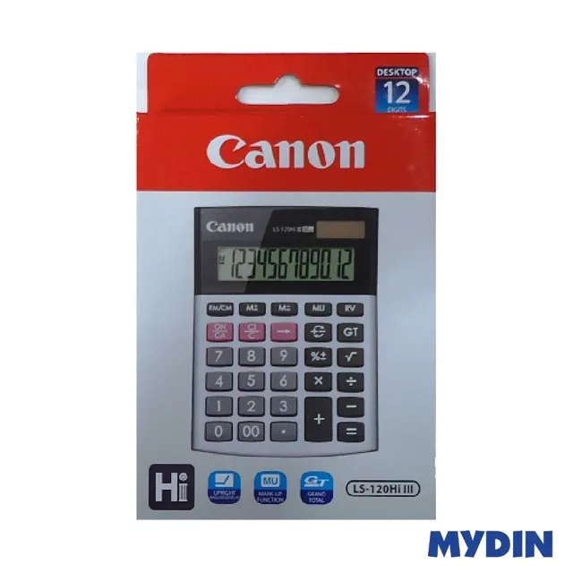 Canon Calc Ls-120hiii 12 Dgt