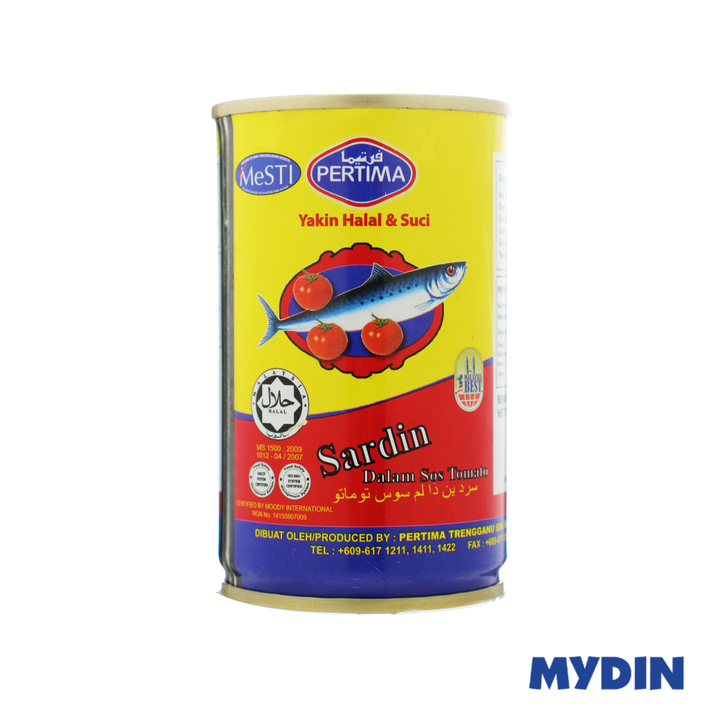 Pertima Sardine In Tmto Sce 155g