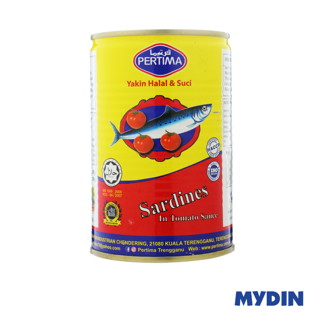 Pertima Sardine In Tmto Sce 425g