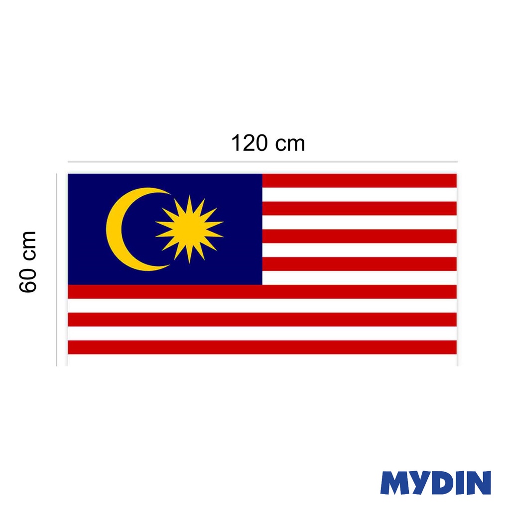 Flag Malaysia Nylon 2×4ft Q19598