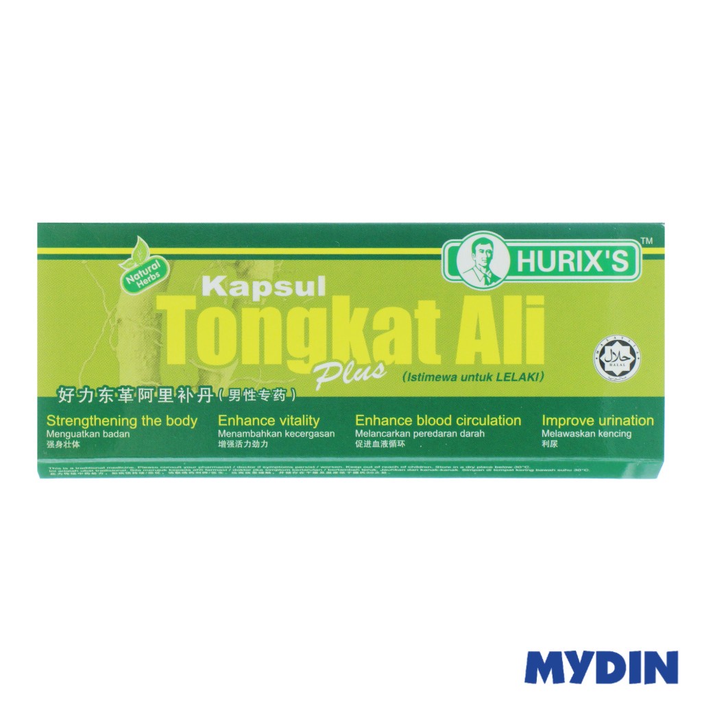 Hurixs Tongkat Ali Plus Caps 6S