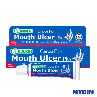 Hurixs Pain Relief Ulcer Cream Crm 5g