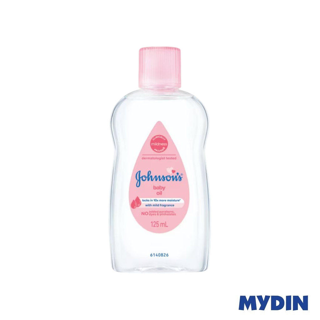 Johnsons Baby Oil 125ml Regular