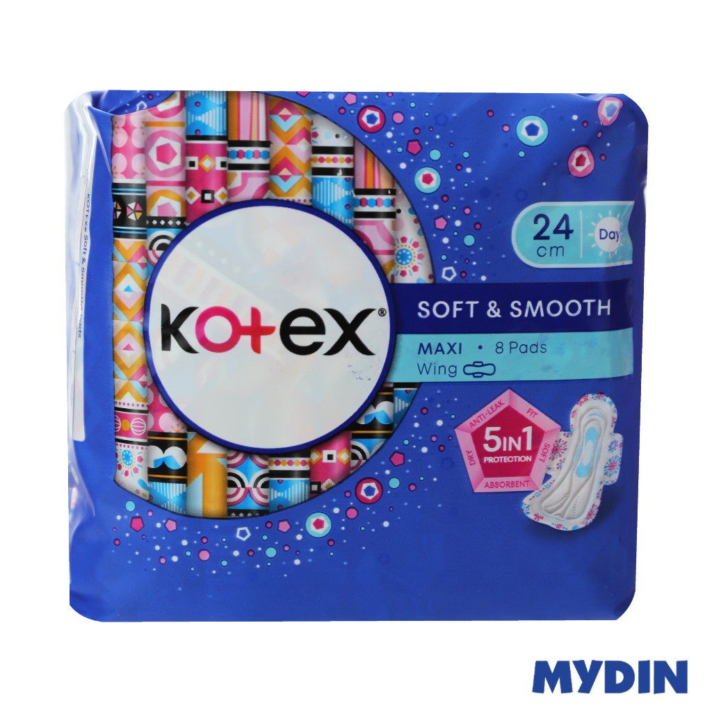 Kotex Ss Pad Mx Wg 24cm 8S