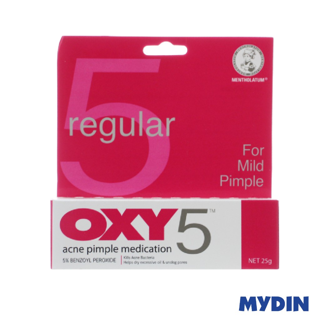 Oxy 5 Regular Strength Acne F/trm 25g