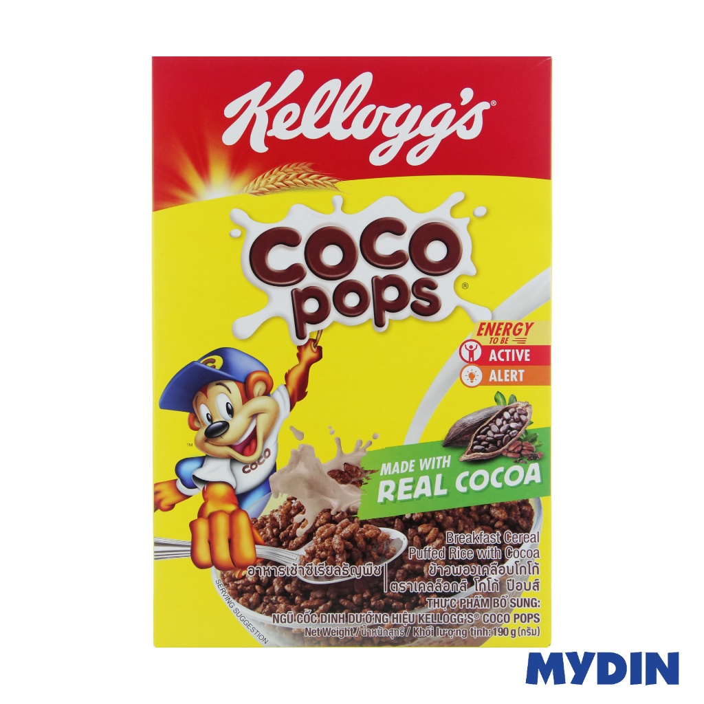 Kelloggs Cereal 190g Coco Pops